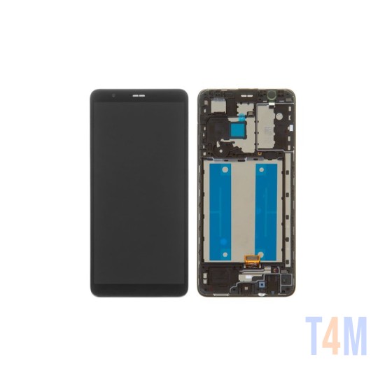 Touch+Display+Frame Samsung Galaxy A013/M013 (A01 Core 2020/M01 Core 2020) Service Pack Black